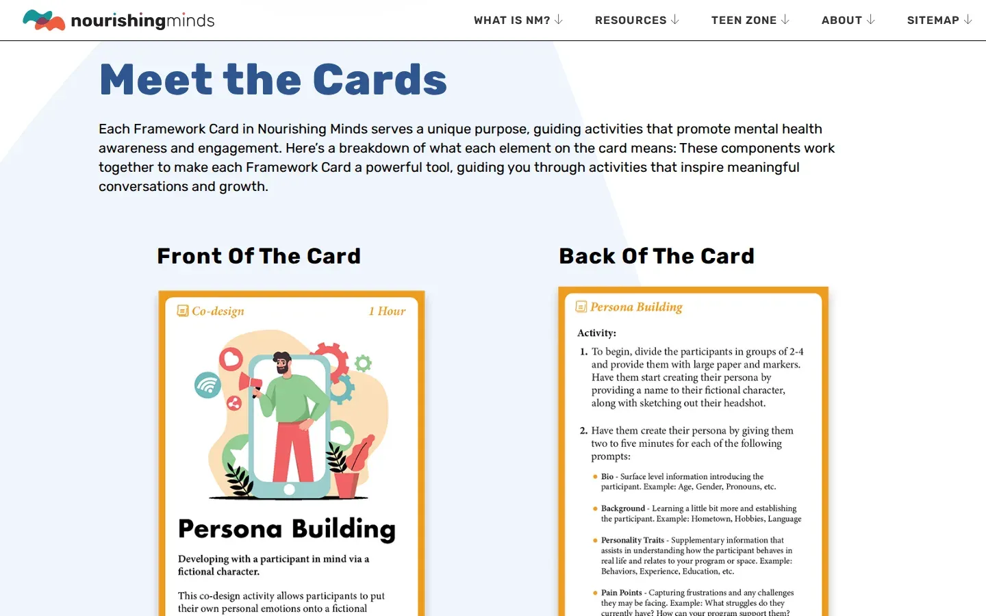 Nourishing Minds: What We Built