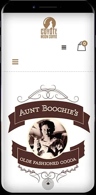 Coyote Moon Coffee: The Solution, mobile view 2