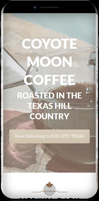 Coyote Moon Coffee: The Solution, mobile view 3