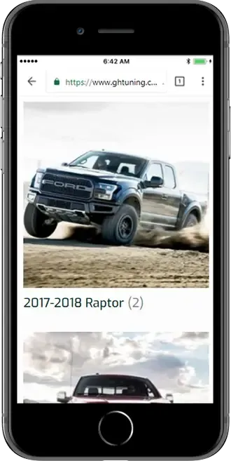 Gearhead Tuning: The Solution, mobile view 2
