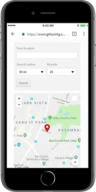 Gearhead Tuning: The Solution, mobile view 3