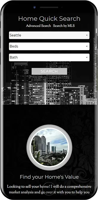 Luxury Seattle Real Estate: The Solution, mobile view 2