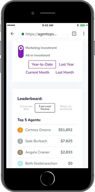 BizFin: The Solution, mobile view 1