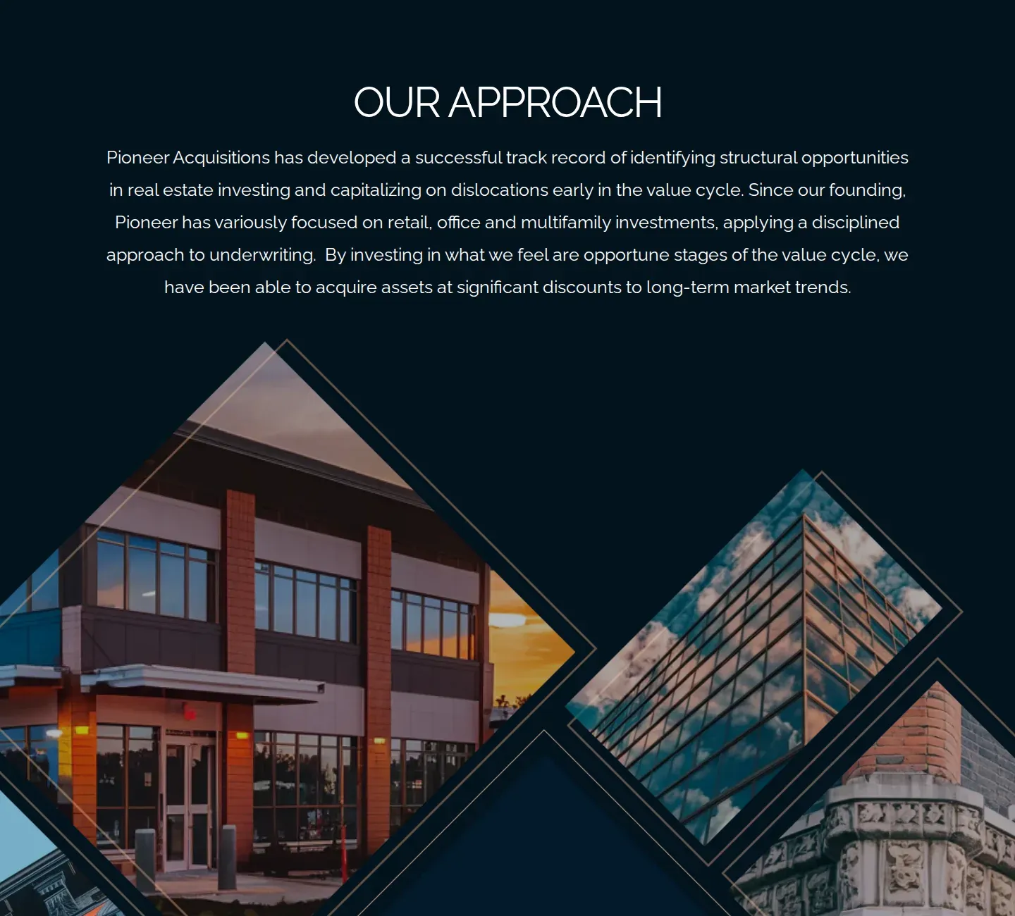 Pioneer Acquisitions: What We Built, screenshot 2