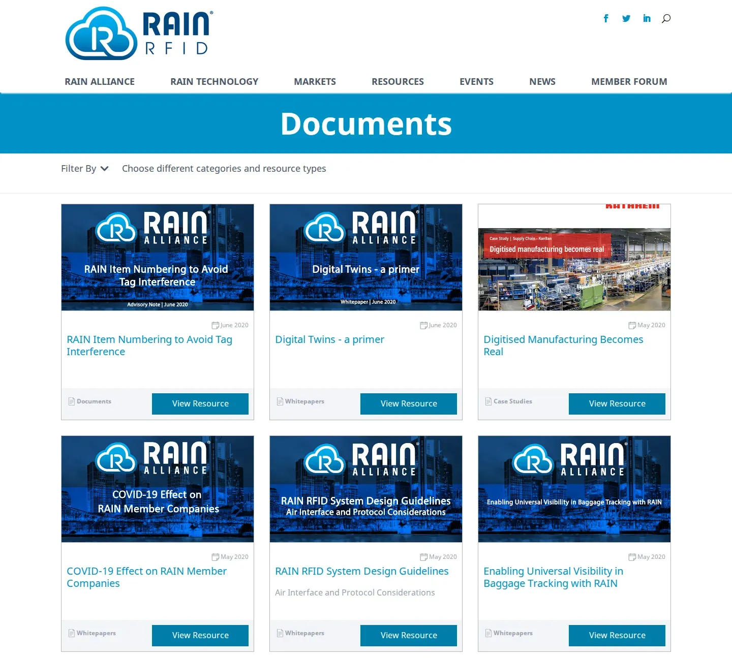 RAIN RFID Alliance: What We Built, screenshot 2