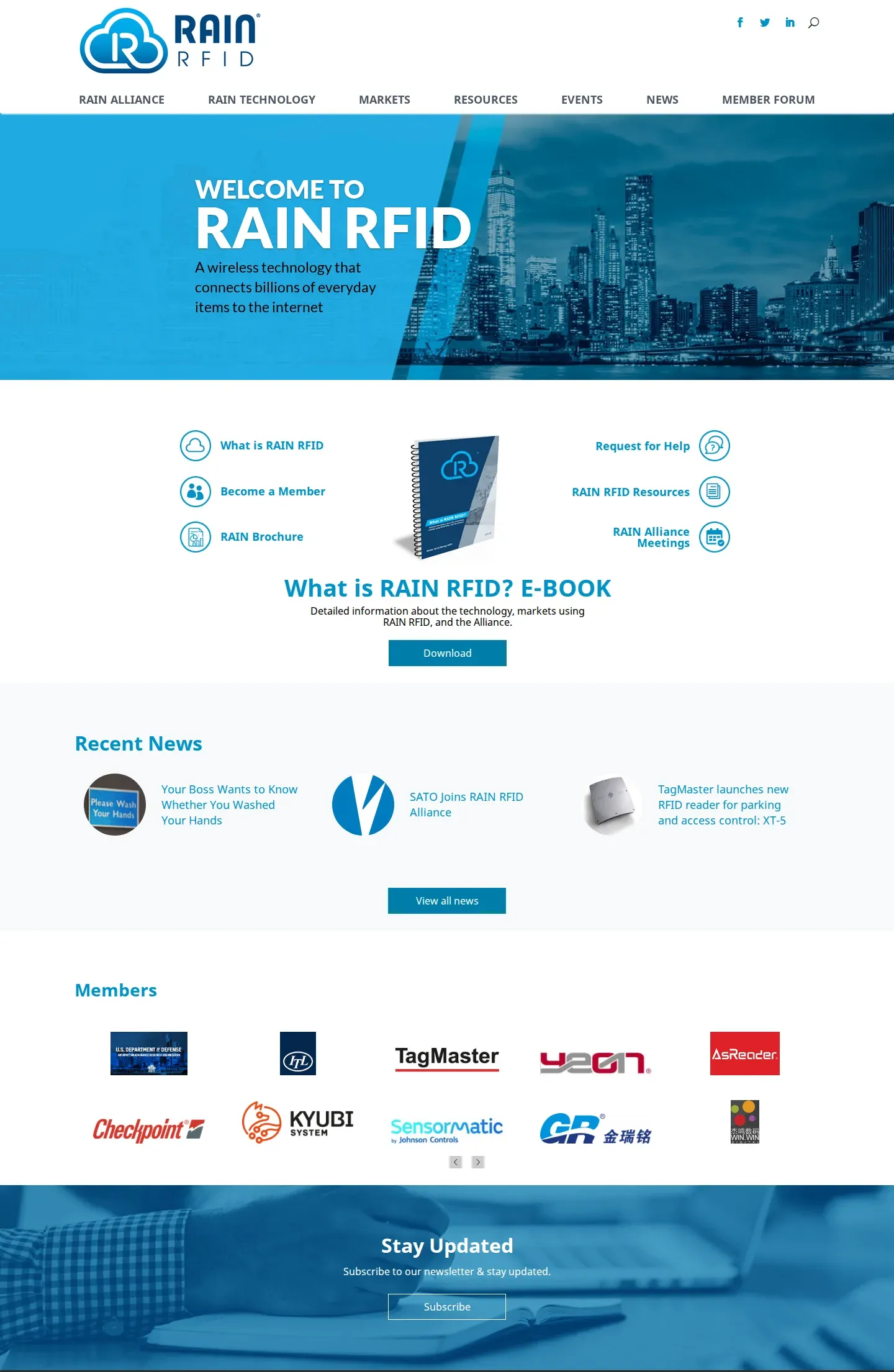 RAIN RFID Alliance: What We Built, screenshot 1