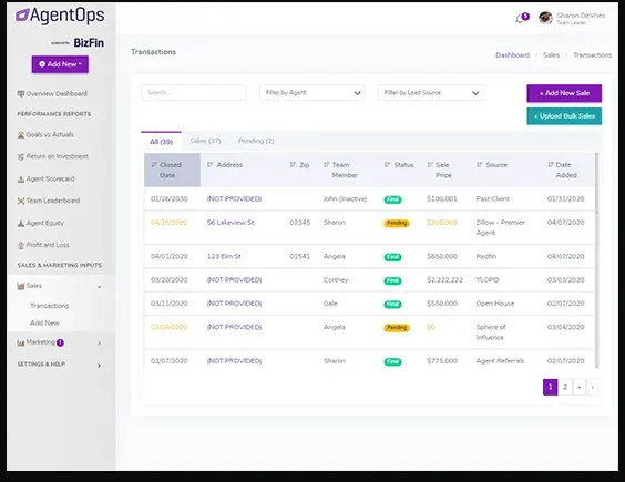 BizFin: The Solution, screenshot 1